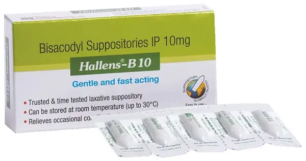 Hallens-B 10 Suppository