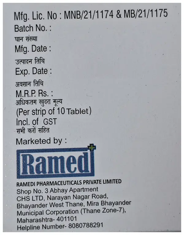 Headmedi-N 500 Tablet thumbnail 4