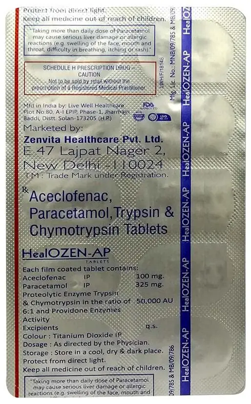 Healozen-AP Tablet thumbnail 2