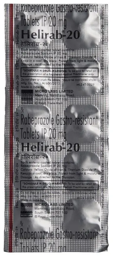 Helirab 20 Tablet
