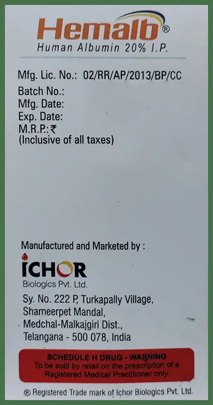 Hemalb Infusion thumbnail 2