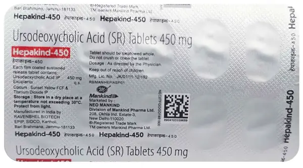Hepakind 450mg Tablet thumbnail 4