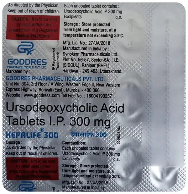 Hepalife 300 Tablet thumbnail 2