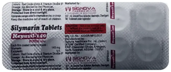 Hepasil 140mg Tablet
