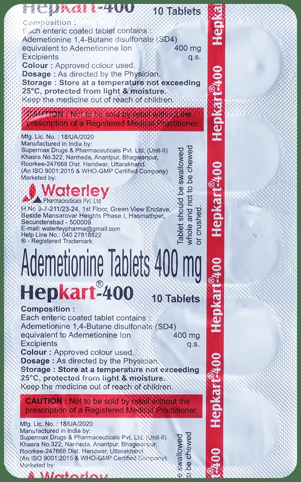 Hepkart 400 Tablet thumbnail 3
