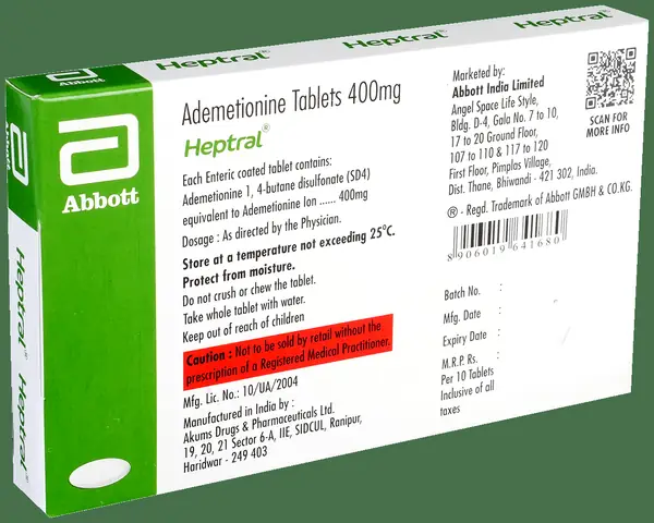 Heptral 400mg Tablet thumbnail 5