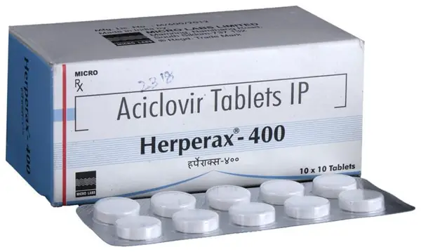Herperax 400 Tablet thumbnail 2