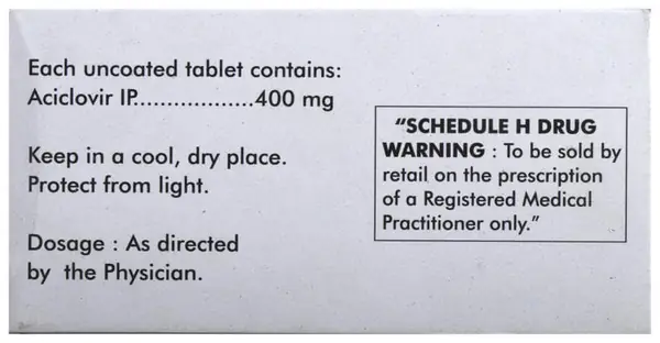 Herperax 400 Tablet thumbnail 3