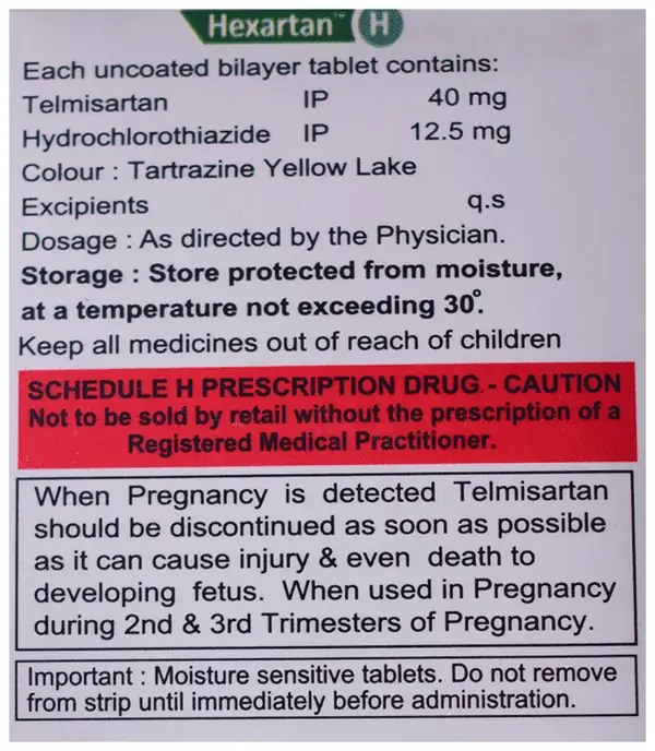 Hexartan H Tablet