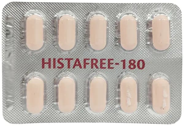 Histafree 180 Tablet thumbnail 4