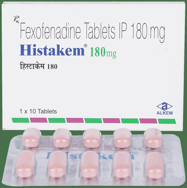 Histakem 180mg Tablet thumbnail 5