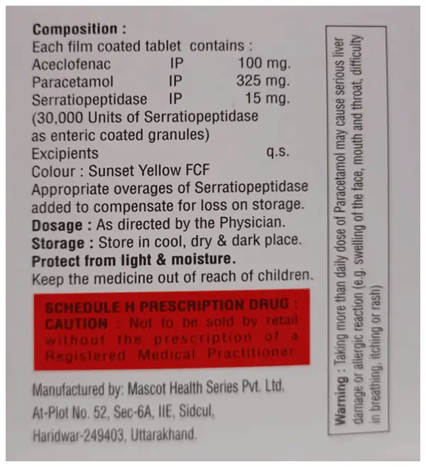 Hmol-SP Tablet