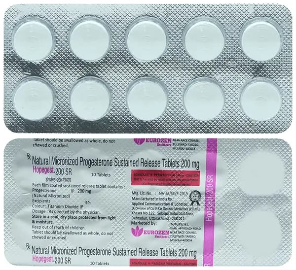 Hopegest 200mg Tablet SR