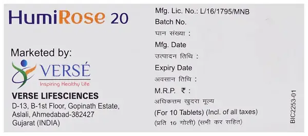 Humirose 20 Tablet