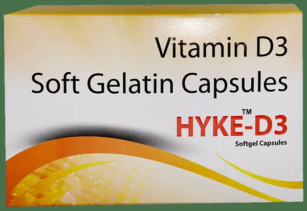 Hyke-D3 Softgel Capsule