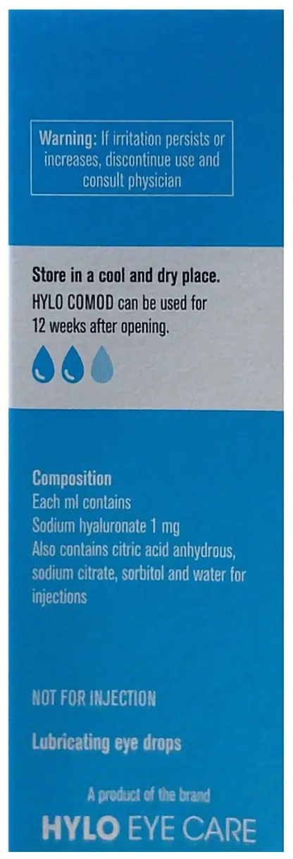 Hylo Comod Eye Drop thumbnail 2