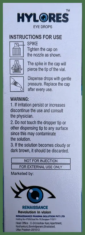 Hylores Eye Drop thumbnail 4