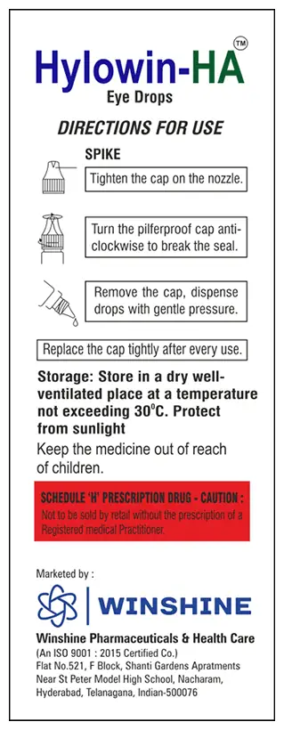 Hylowin-HA Eye Drop thumbnail 2