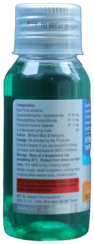 Hynapsil-DX 15 Syrup thumbnail 3