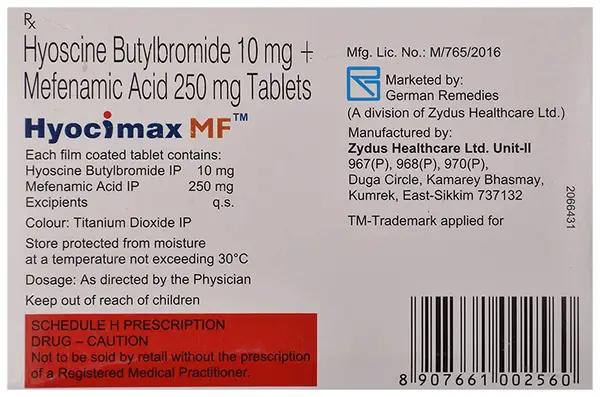 Hyocimax MF  Tablet thumbnail 2