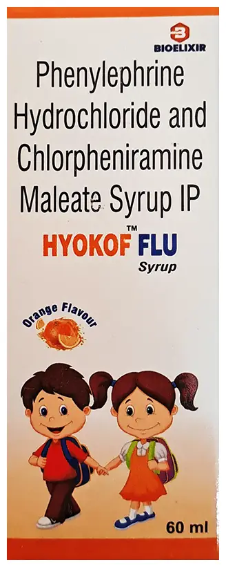 Hyokof Flu Syrup Orange