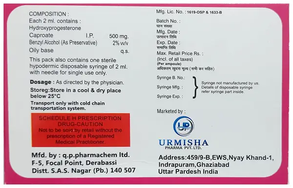 Hyprosha 500 Injection
