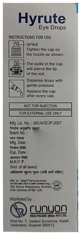 Hyrute Eye Drop