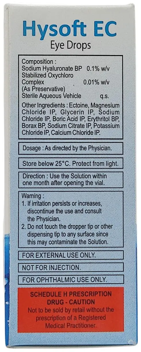 Hysoft EC Eye Drop