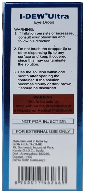 I-Dew Ultra Eye Drop thumbnail 3