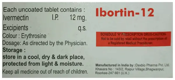 Ibortin 12 Tablet