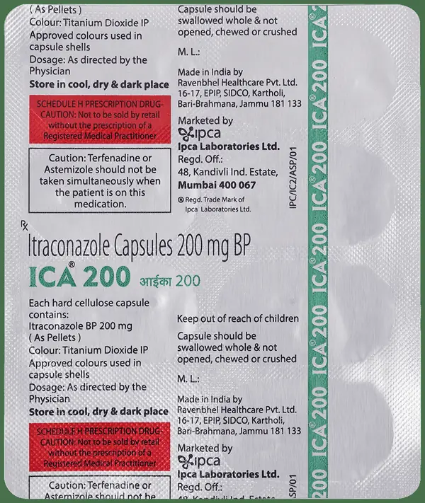 Ica 200mg Capsule