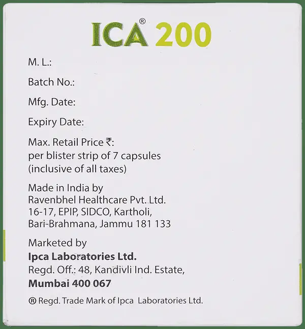 Ica 200mg Capsule thumbnail 5
