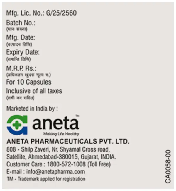 Icneta 100 Capsule