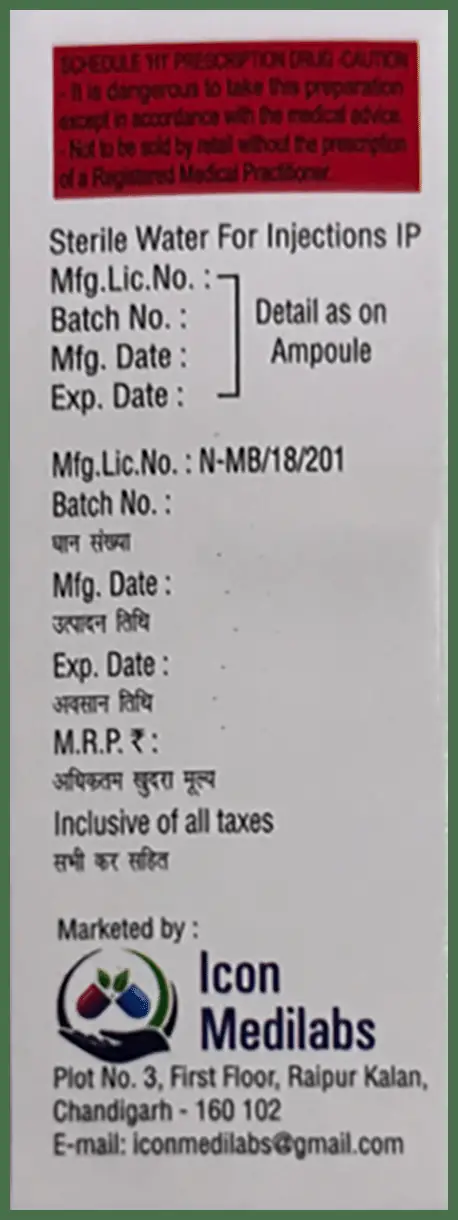 Icocef 1000mg Injection