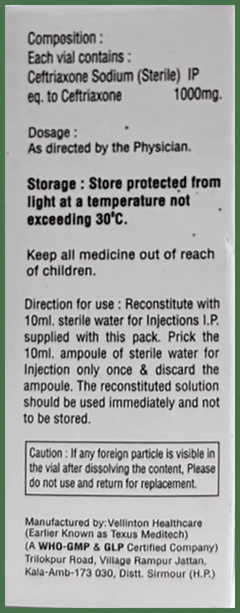 Icocef 1000mg Injection thumbnail 2