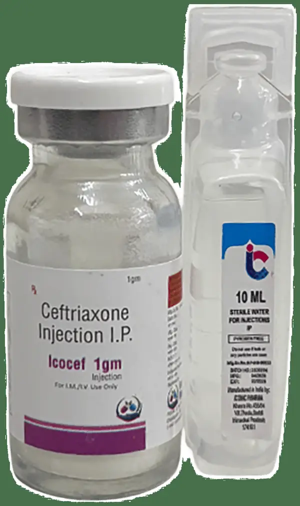 Icocef 1000mg Injection thumbnail 5