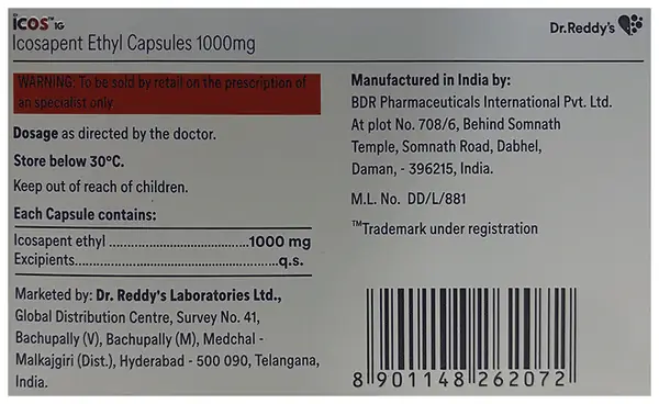Icos 1G Capsule