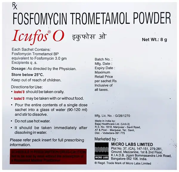 Icufos O Powder Vanilla