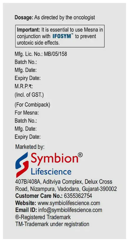 Ifosym 1g Injection thumbnail 4