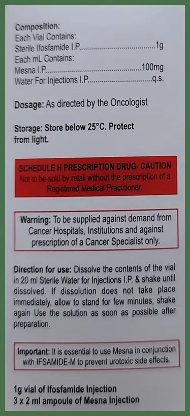 Ifsamide-M Injection