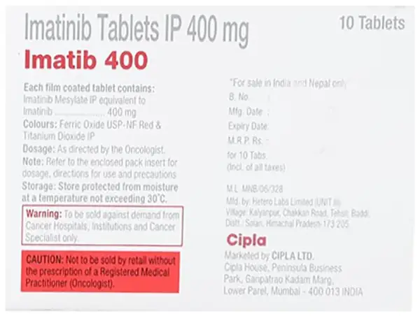 Imatib 400 Tablet
