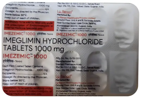 Imezemic 1000 Tablet thumbnail 2