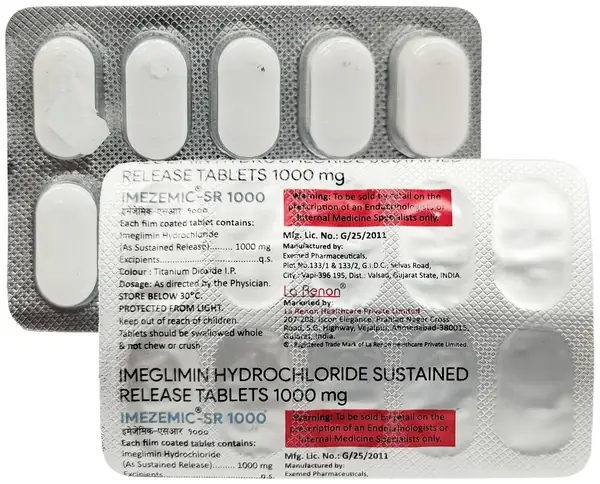 Imezemic 1000mg Tablet SR thumbnail 2