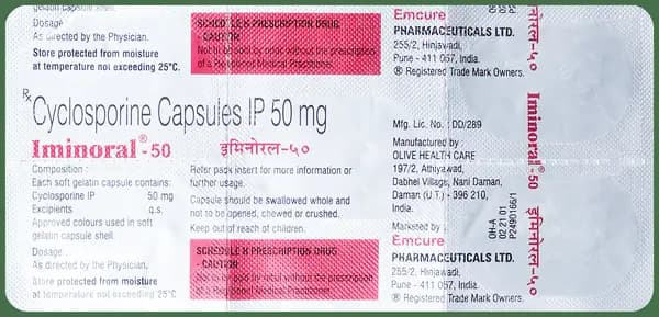 Iminoral 50 Capsule