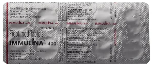Immulina 400 Tablet