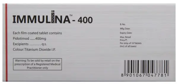 Immulina 400 Tablet thumbnail 2