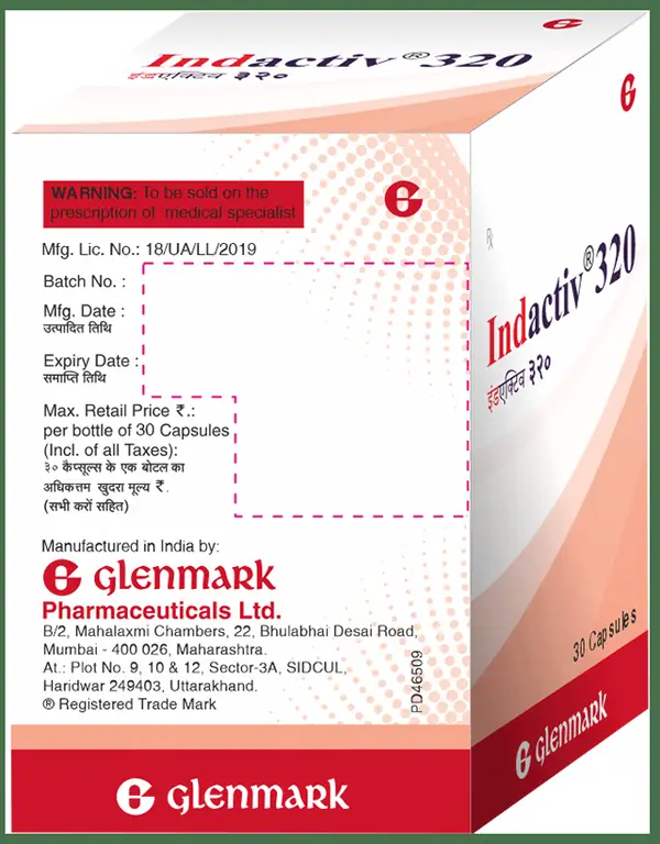 Indactiv 320 Capsule