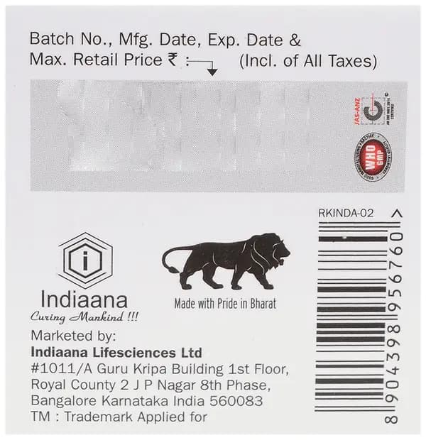 Indecef 200 Tablet DT thumbnail 4