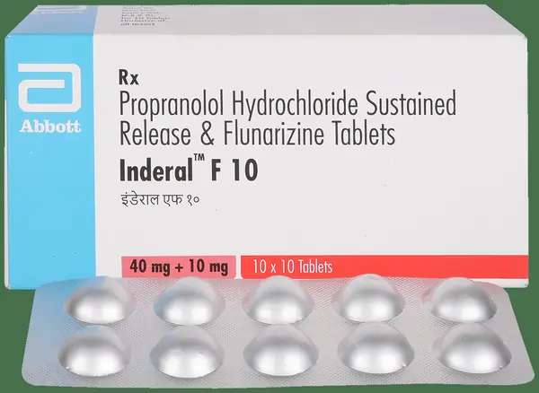 Inderal F 10 Tablet SR