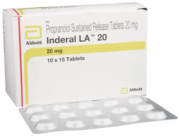 Inderal LA 20 Tablet SR thumbnail 4